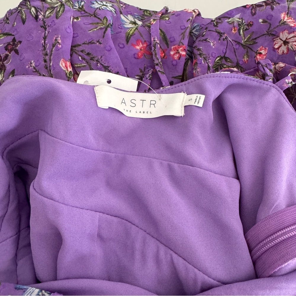 ASTR The Label Purple Ruffle Dress - Picture 4 of 6
